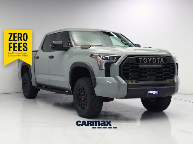 Green 2022 Toyota Tundra Hybrid Pickup Truck Four-Wheel Drive Automatic