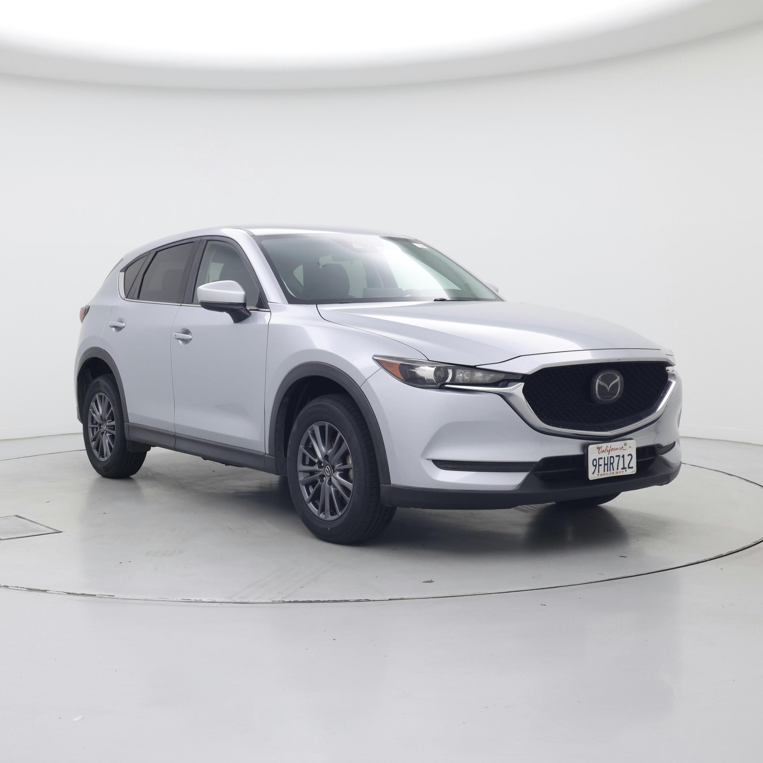 Silver 2021 Mazda CX-5 SUV / Crossover Front-Wheel Drive Automatic