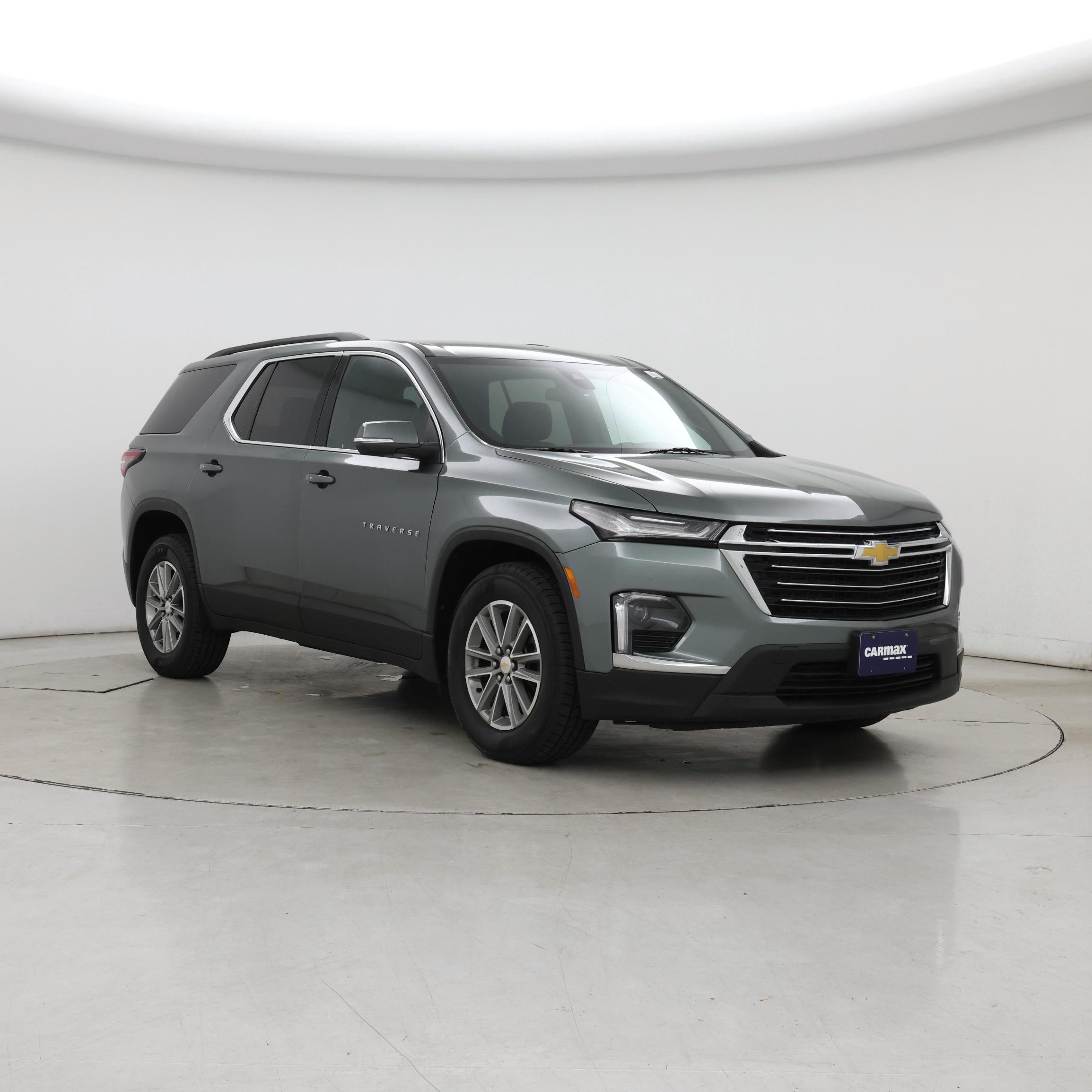 Green 2023 Chevrolet Traverse SUV / Crossover Four-Wheel Drive Automatic