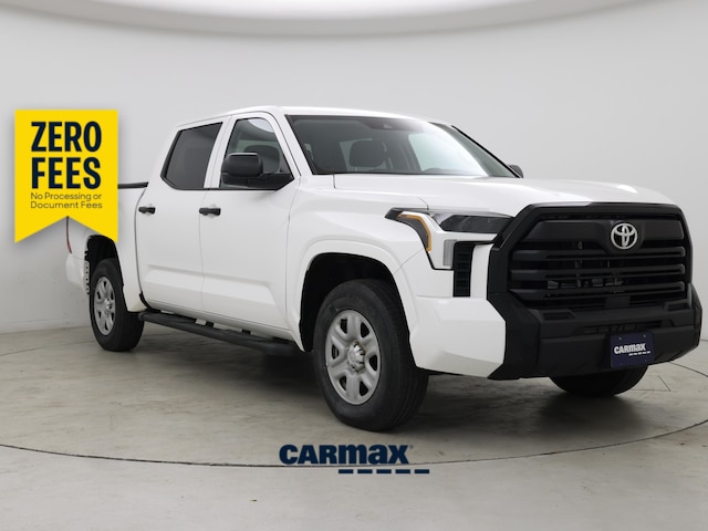 White 2023 Toyota Tundra Pickup Truck Four-Wheel Drive Automatic