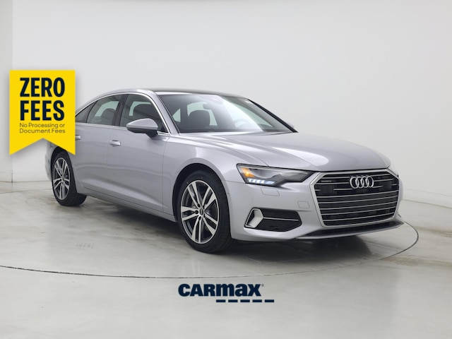 Silver 2023 Audi A6 quattro Premium 45 TFSI Sedan All-Wheel Drive Automatic