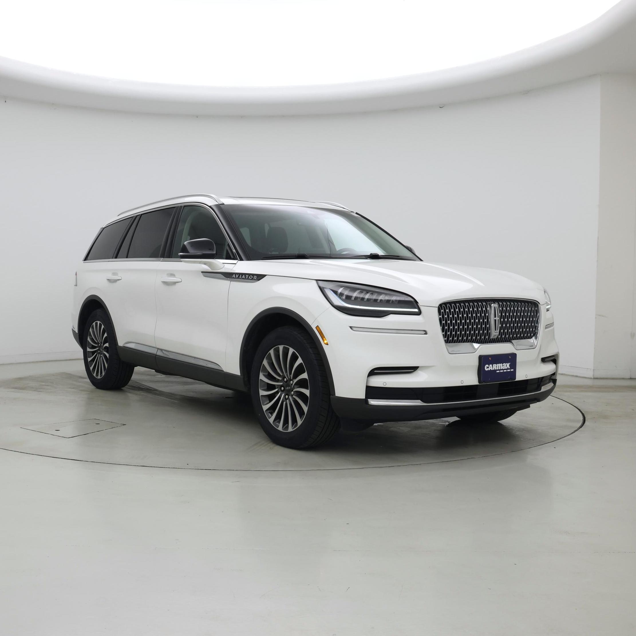 White 2022 Lincoln Aviator SUV / Crossover All-Wheel Drive Automatic