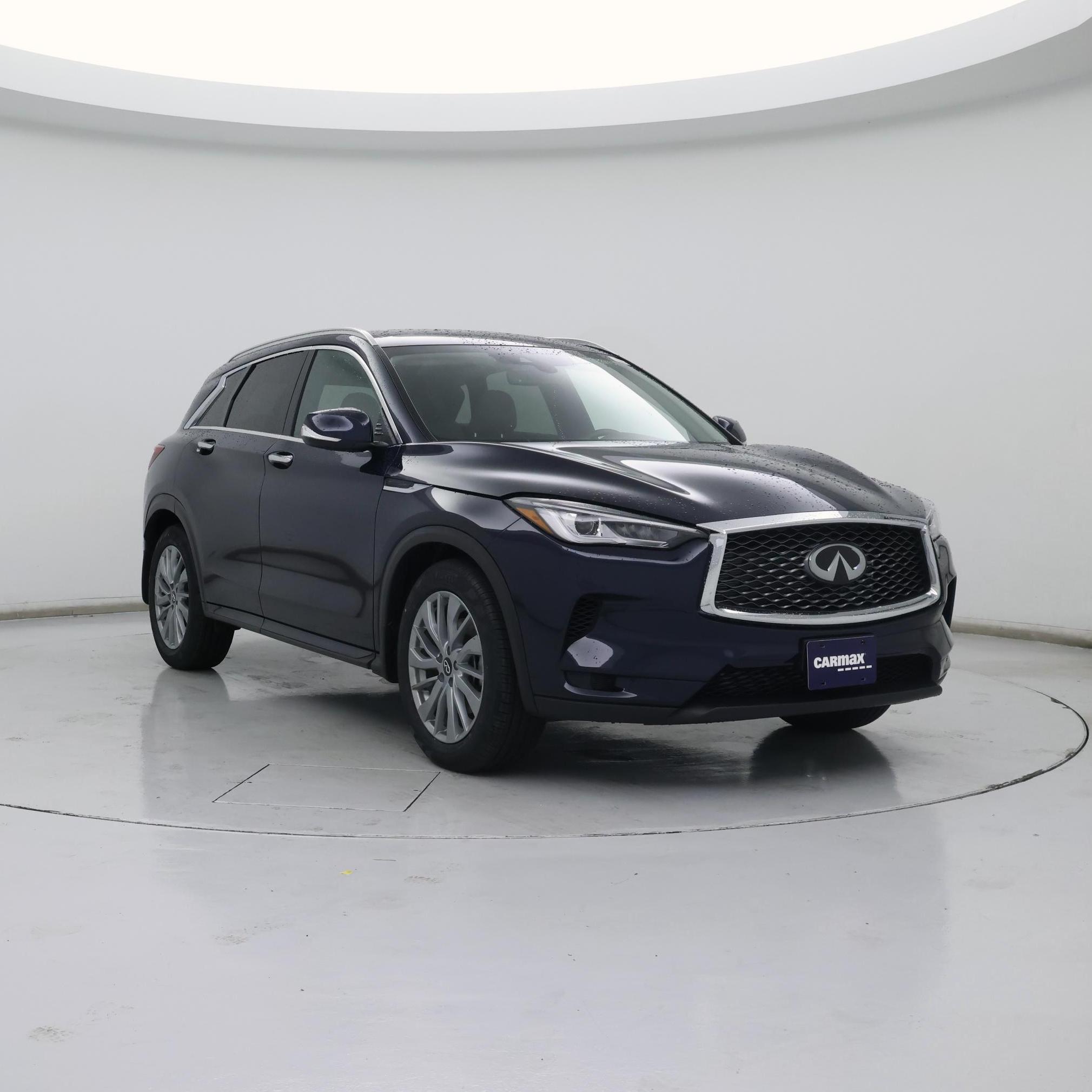 Blue 2023 INFINITI QX50 SUV / Crossover All-Wheel Drive Automatic