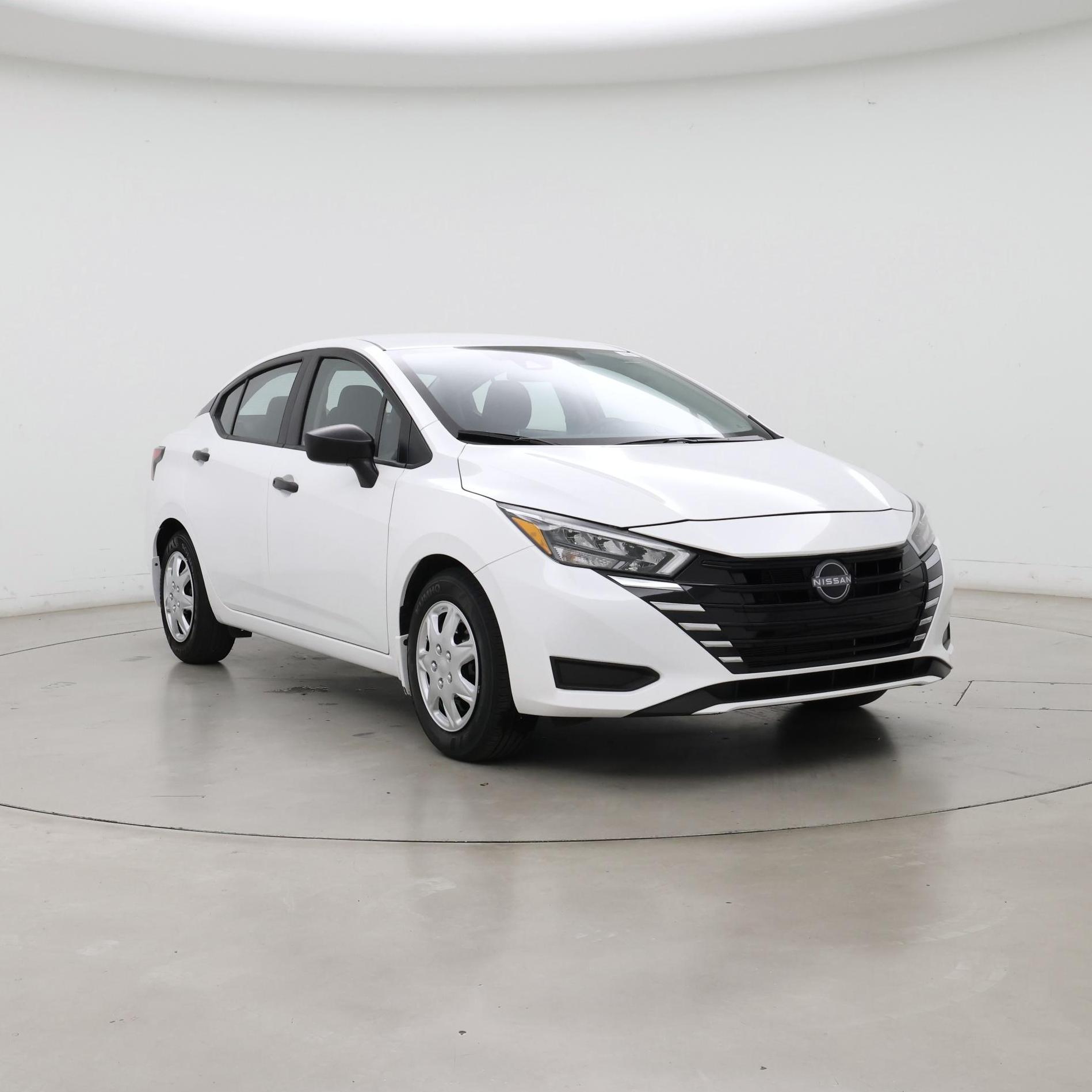 White 2025 Nissan Versa Sedan Front-Wheel Drive Automatic