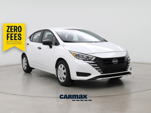 White 2025 Nissan Versa Sedan Front-Wheel Drive Automatic