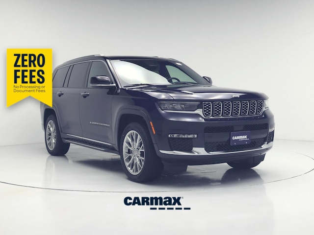 Blue 2023 Jeep Grand Cherokee L SUV / Crossover Four-Wheel Drive Automatic