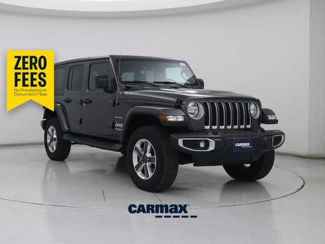 Gray 2022 Jeep Wrangler SUV / Crossover Four-Wheel Drive Automatic