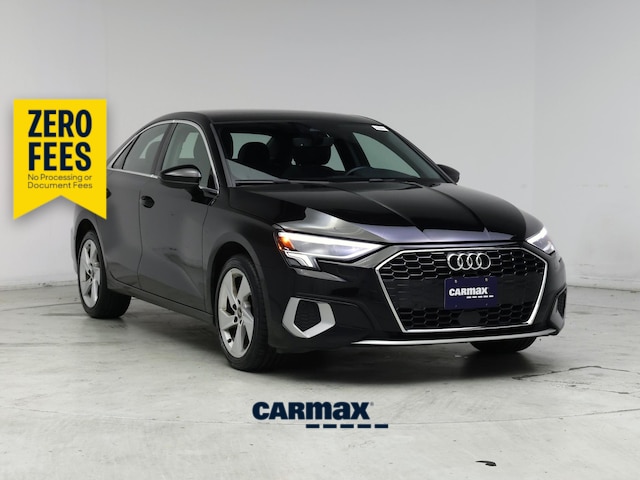 Black 2024 Audi A3 Sedan Front-Wheel Drive Automatic
