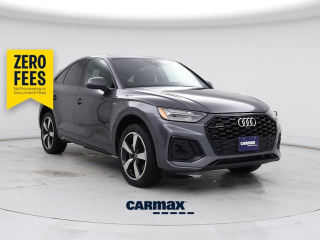 Gray 2022 Audi Q5 Sportback quattro Premium Plus S Line 45 TFSI AWD Sedan All-Wheel Drive Automatic