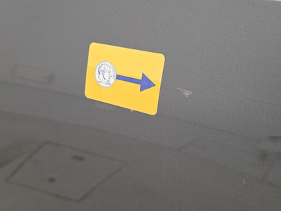 Rear Door Driver Side Cosmetic Imperfection