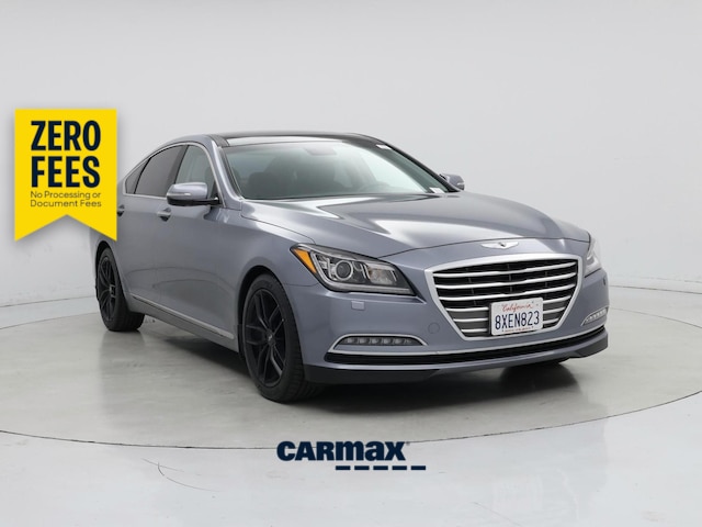 Blue 2016 Hyundai Genesis Sedan Automatic