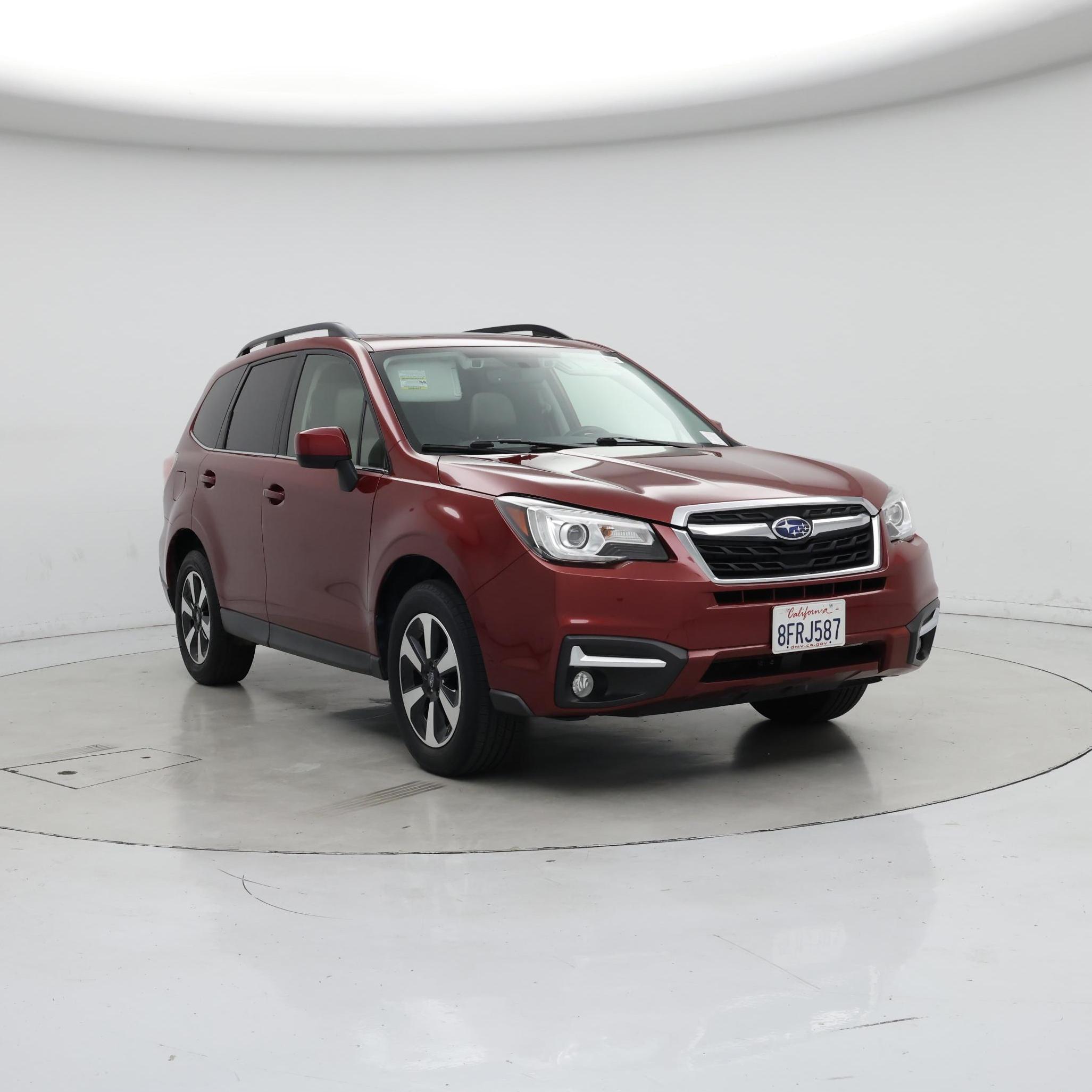 Red 2018 Subaru Forester SUV / Crossover All-Wheel Drive Automatic