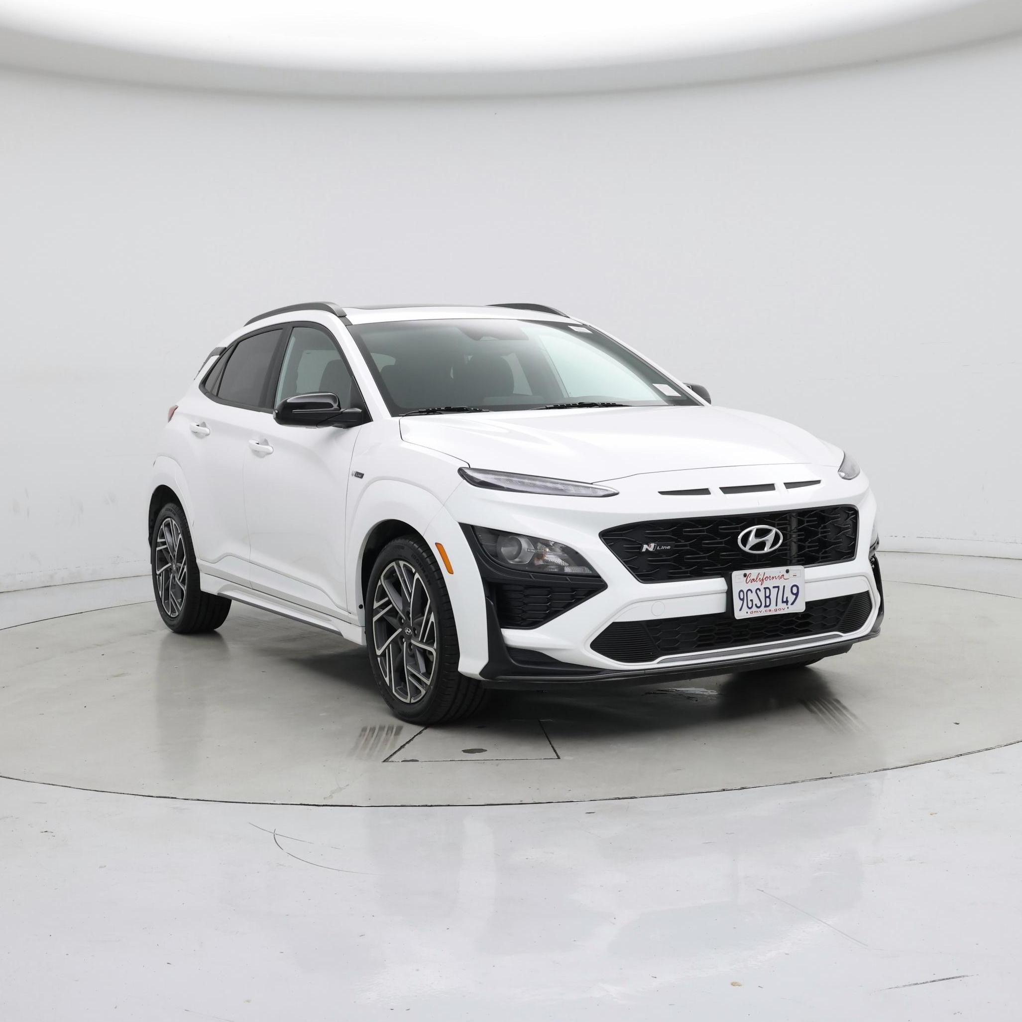 White 2023 Hyundai Kona SUV / Crossover All-Wheel Drive Automatic