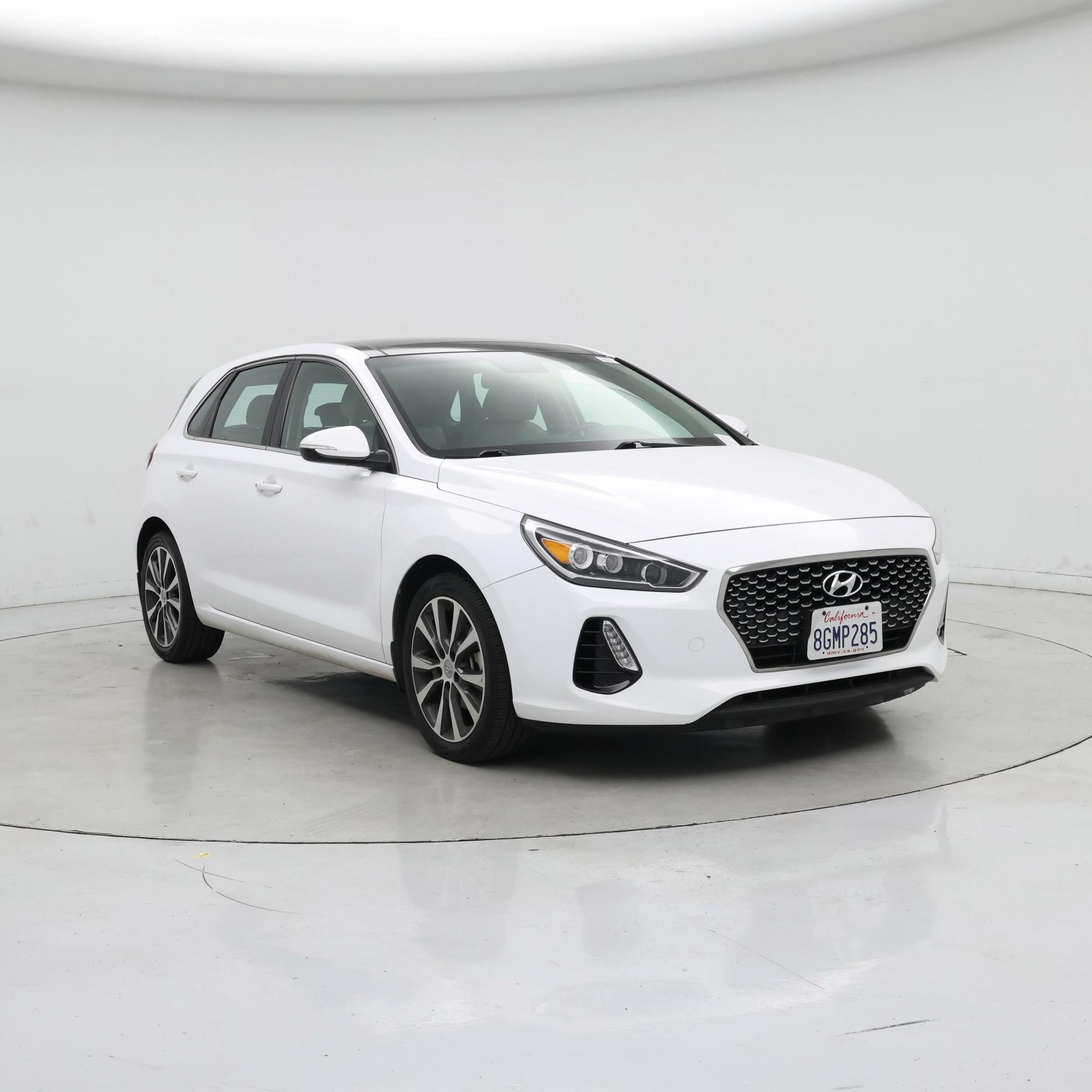 White 2018 Hyundai Elantra GT Hatchback  Automatic