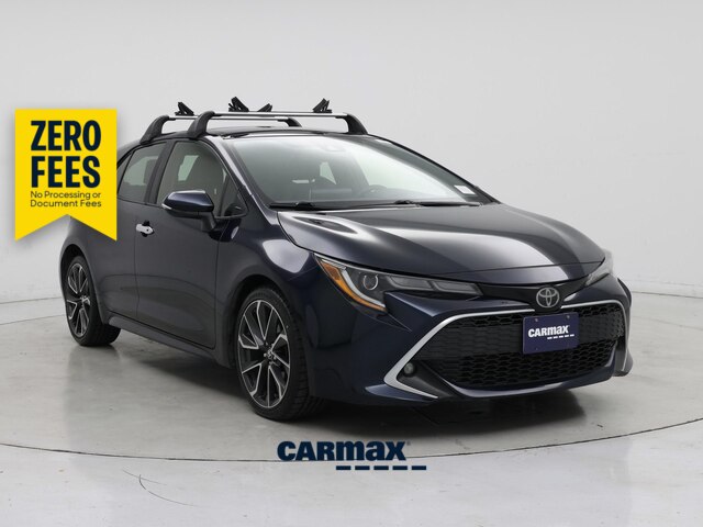 Blue 2019 Toyota Corolla Hatchback Hatchback Front-Wheel Drive Automatic