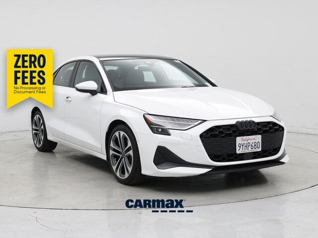 White 2025 Audi A3 Sedan All-Wheel Drive Automatic