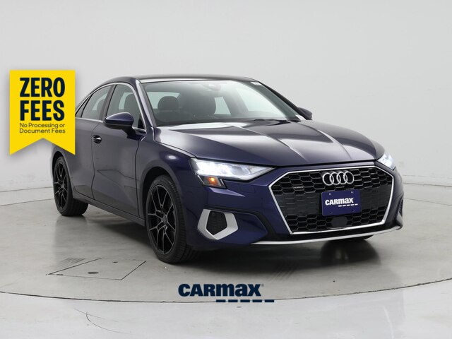 Blue 2022 Audi A3 Sedan All-Wheel Drive Automatic