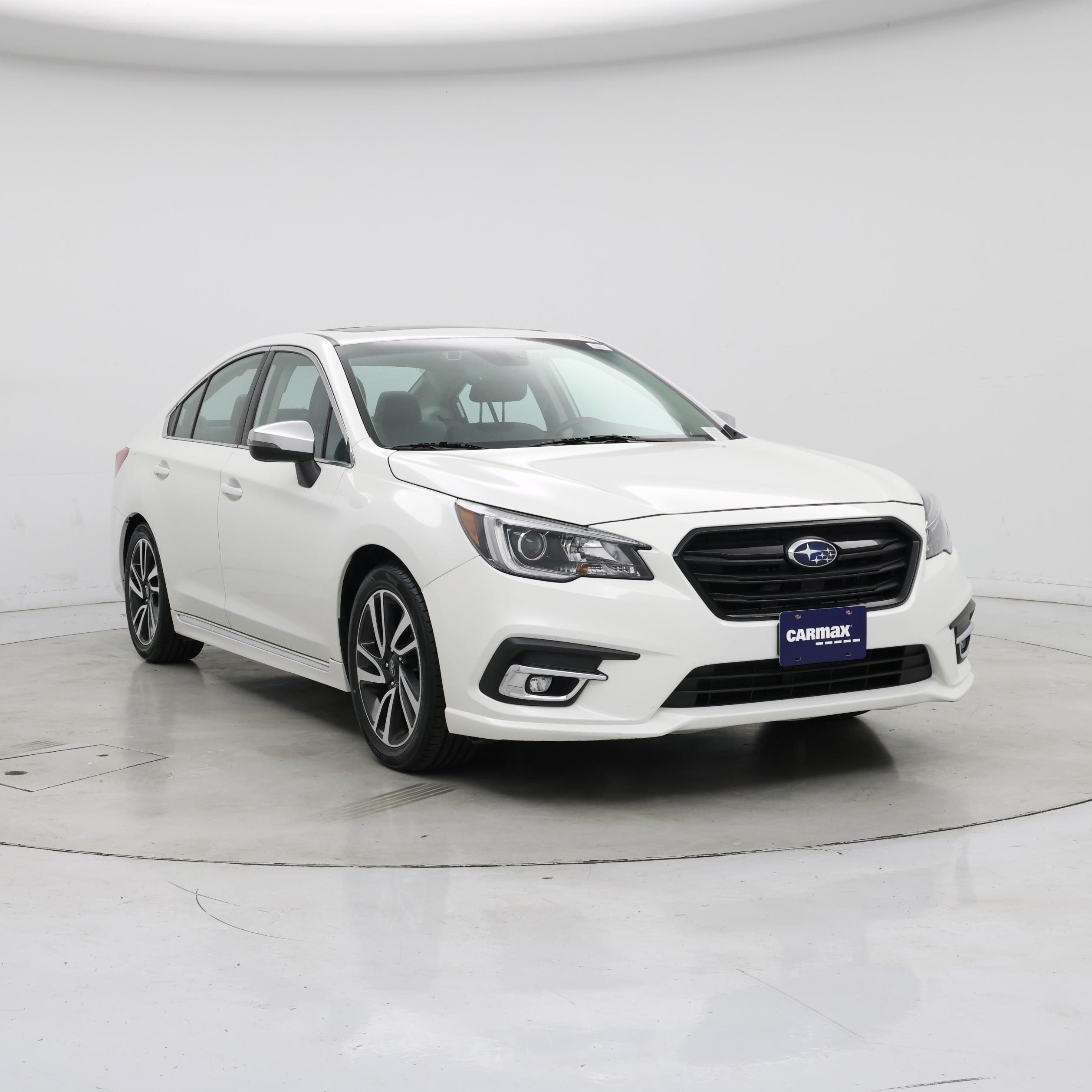 White 2019 Subaru Legacy Sedan All-Wheel Drive Automatic