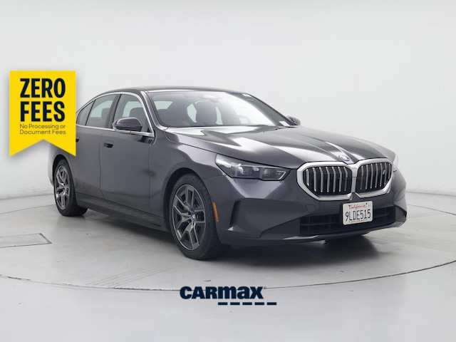 Gray 2024 BMW i5 eDrive40 FWD Sedan Rear-Wheel Drive Automatic