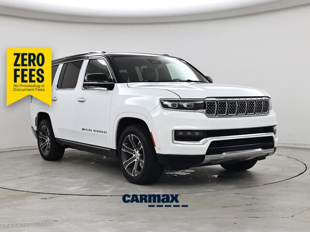 White 2023 Jeep Grand Wagoneer 4WD SUV / Crossover Four-Wheel Drive Automatic