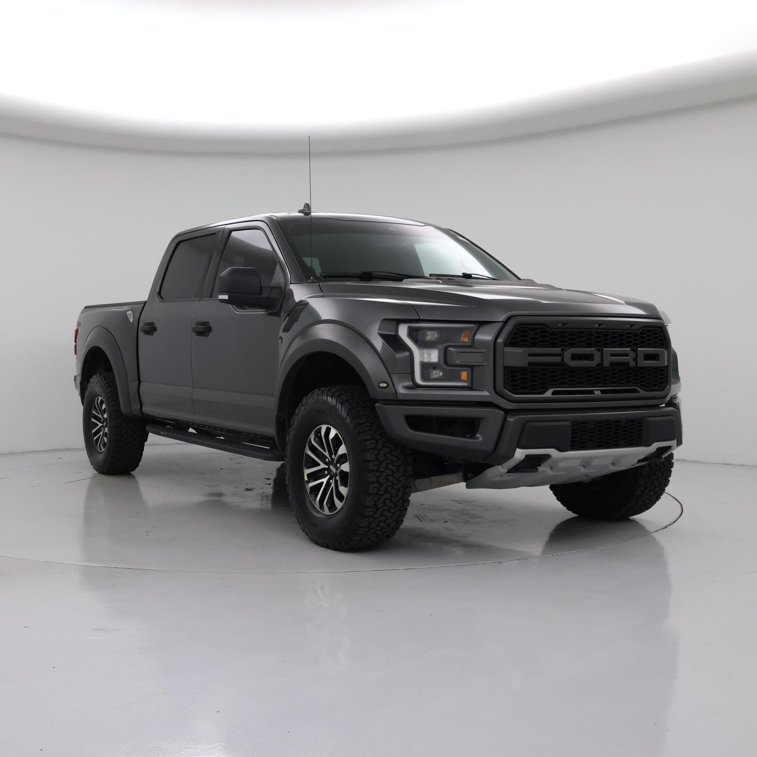 Gray 2020 Ford F-150 Pickup Truck Four-Wheel Drive Automatic