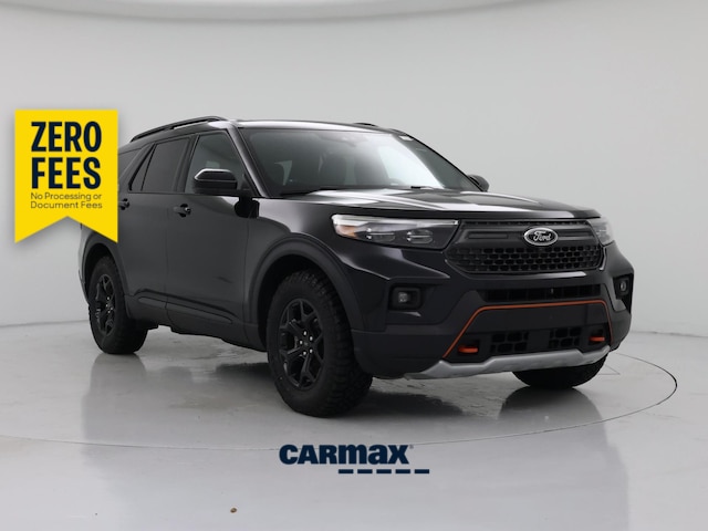 Black 2022 Ford Explorer SUV / Crossover All-Wheel Drive Automatic