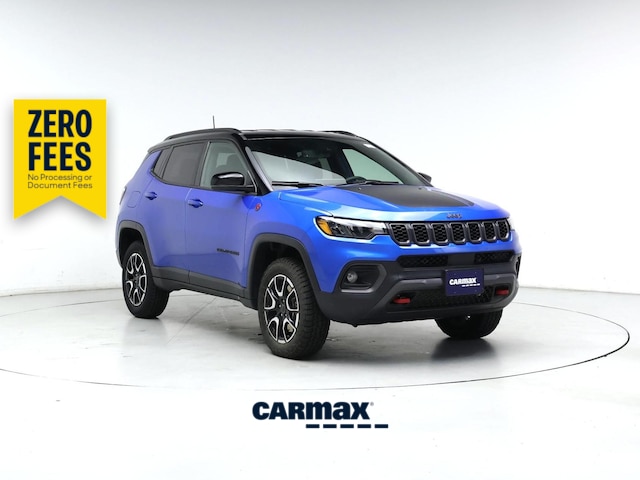 Blue 2025 Jeep Compass Trailhawk 4WD SUV / Crossover Four-Wheel Drive Automatic