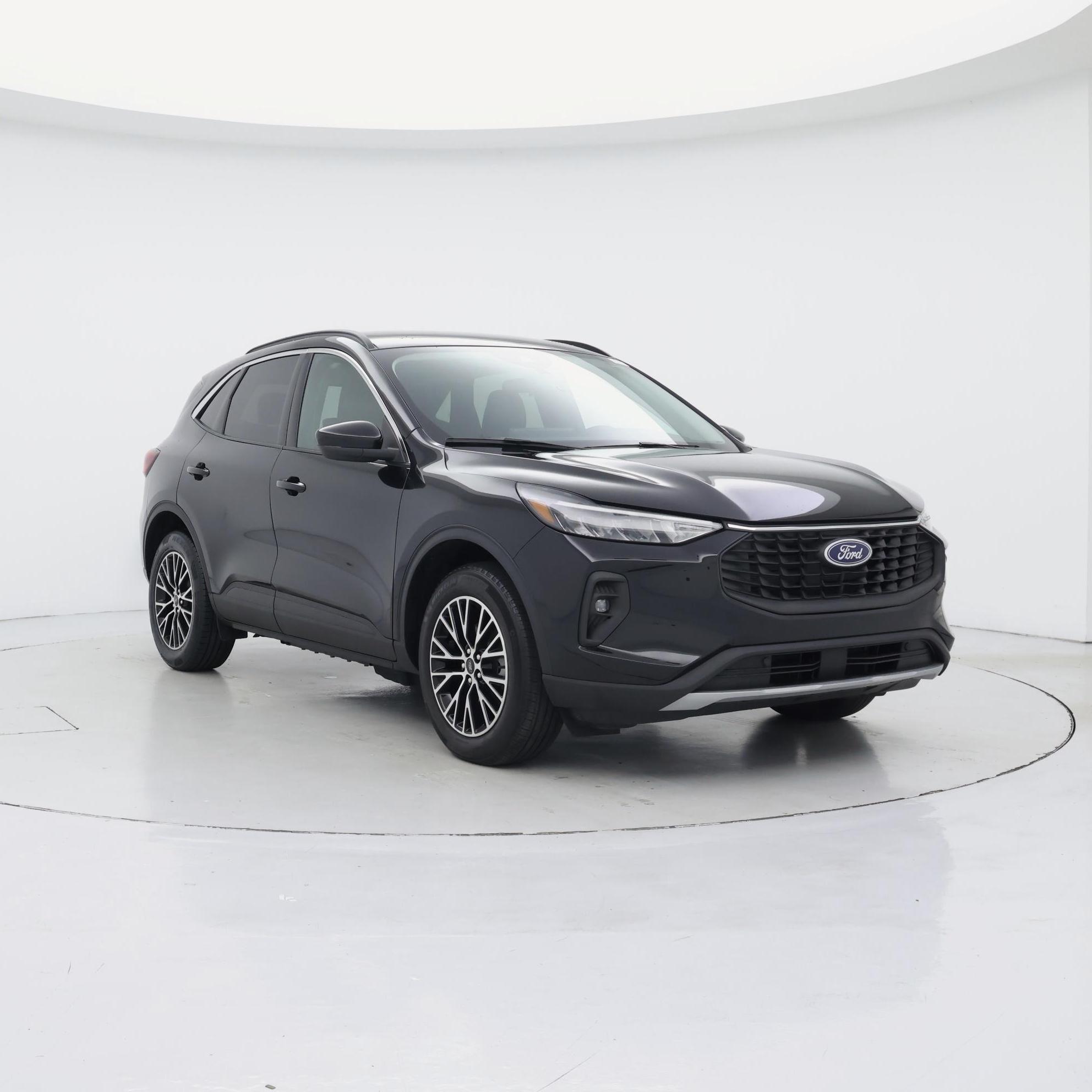 Black 2024 Ford Escape Hybrid Plug-in SUV / Crossover Front-Wheel Drive Automatic