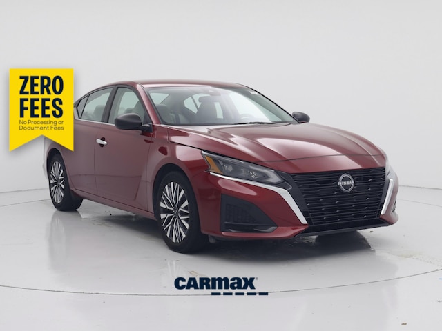 Red 2025 Nissan Altima 2.5 SV FWD Sedan Front-Wheel Drive Automatic