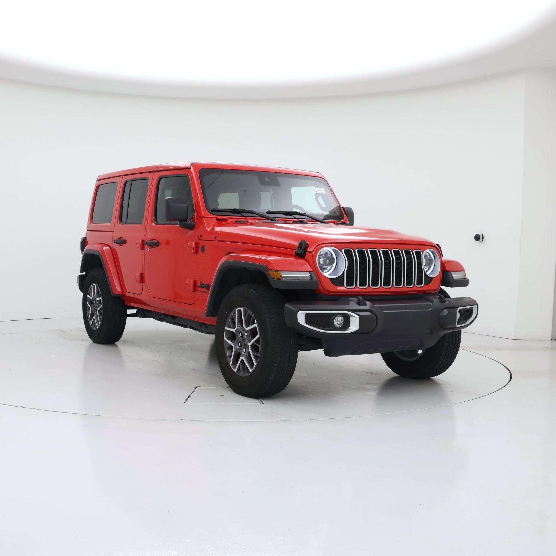 Red 2025 Jeep Wrangler SUV / Crossover Four-Wheel Drive Automatic