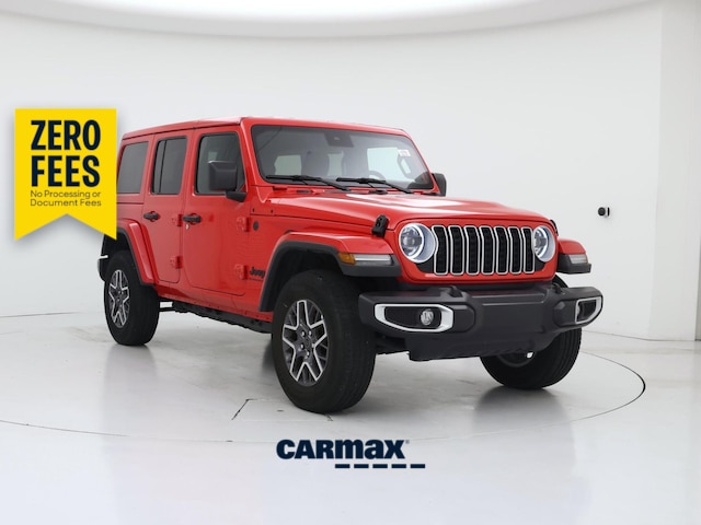 Red 2025 Jeep Wrangler SUV / Crossover Four-Wheel Drive Automatic