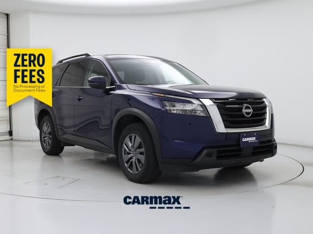 Blue 2025 Nissan Pathfinder SV FWD SUV / Crossover Front-Wheel Drive Automatic