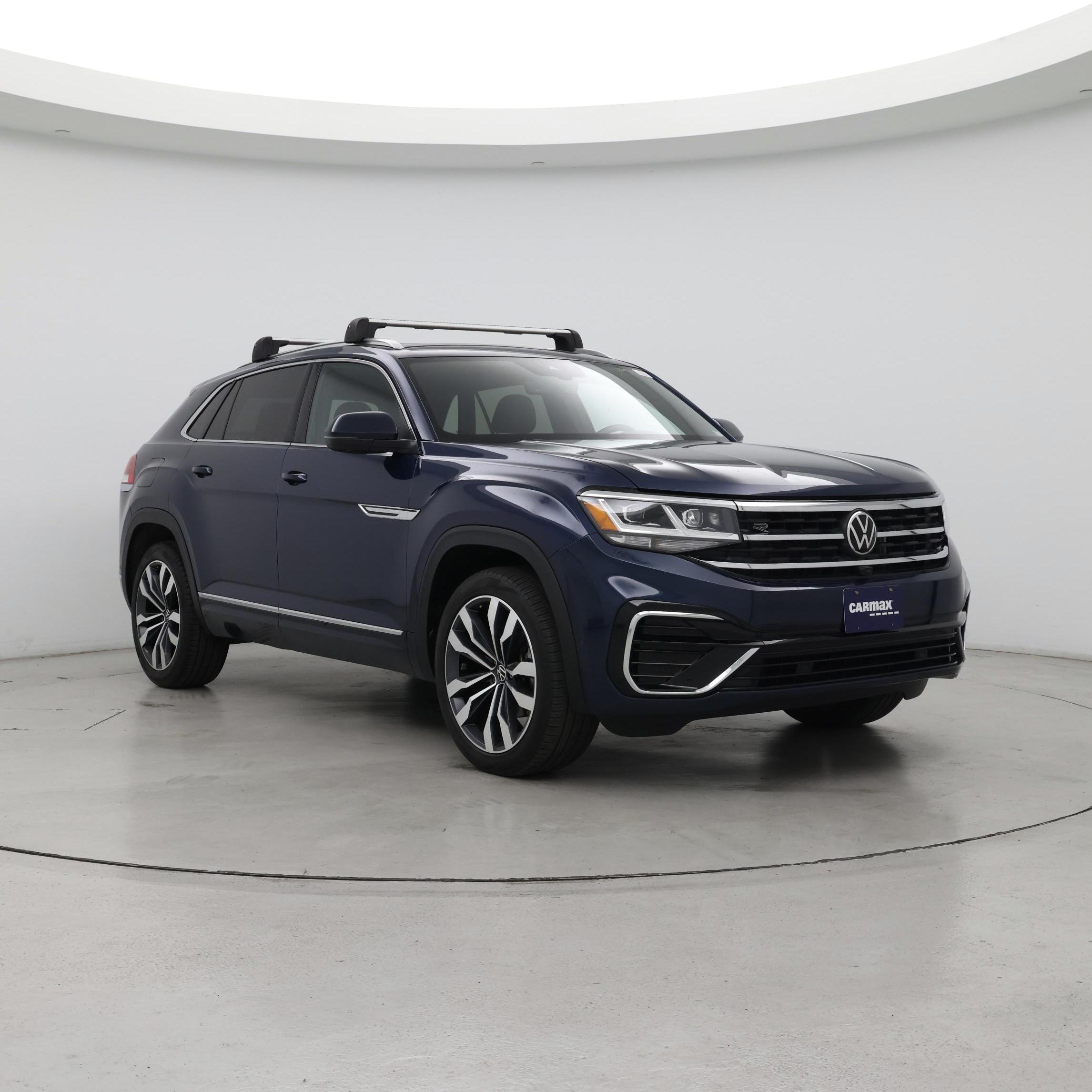 Blue 2023 Volkswagen Atlas Cross Sport SUV / Crossover All-Wheel Drive Automatic