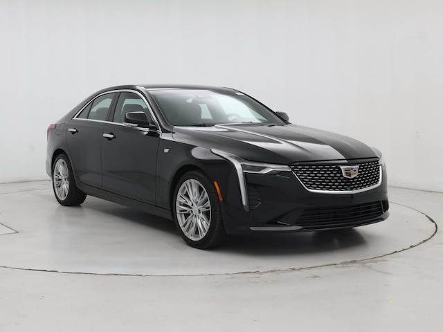 Black 2023 Cadillac CT4 Premium Luxury RWD Sedan Rear-Wheel Drive Automatic