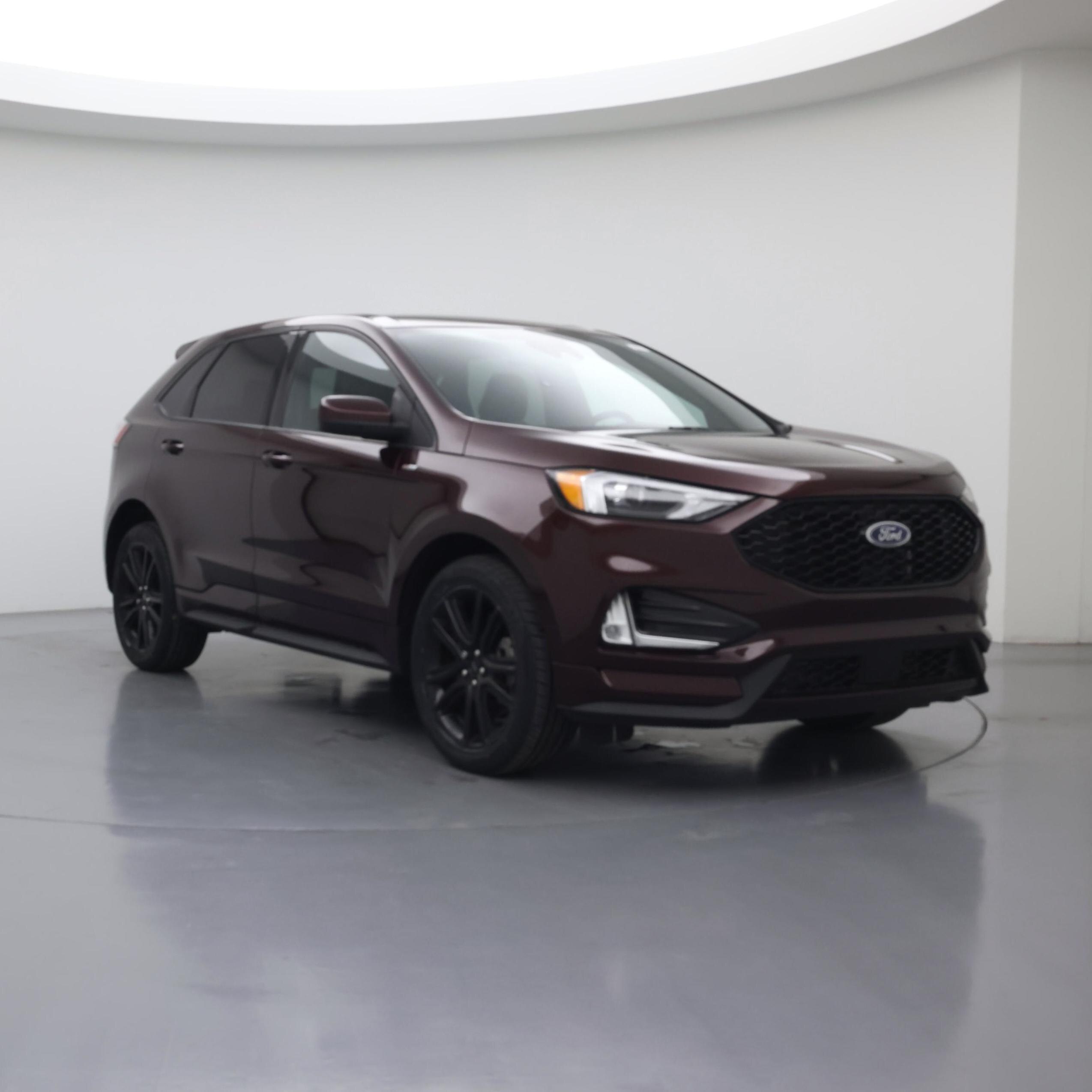 Red (Burgundy) 2023 Ford Edge SUV / Crossover All-Wheel Drive Automatic