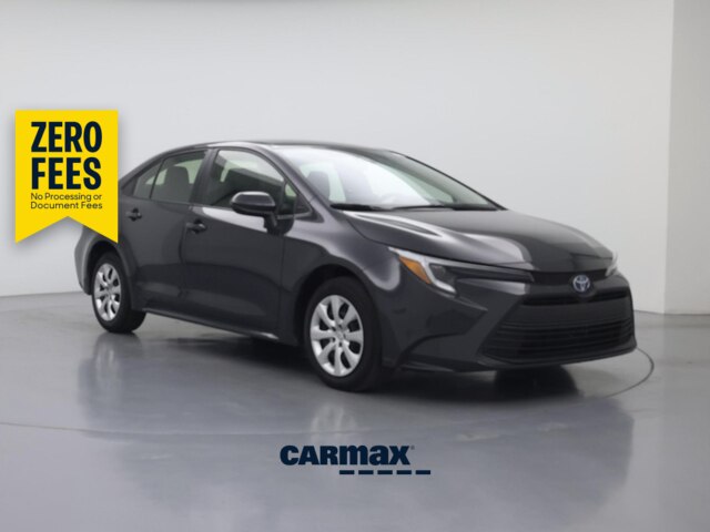 Gray 2025 Toyota Corolla Hybrid Sedan Front-Wheel Drive Automatic