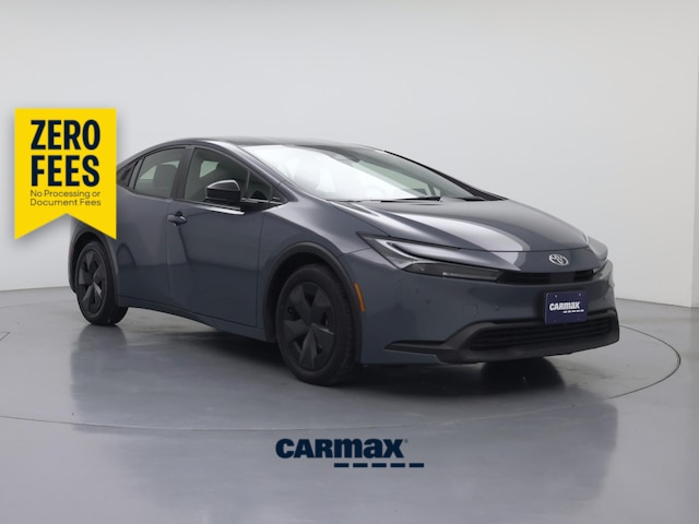 Gray 2025 Toyota Prius LE FWD Hatchback Front-Wheel Drive Automatic