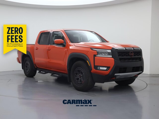 Orange 2025 Nissan Frontier PRO-X Crew Cab RWD Pickup Truck 4X2 Automatic