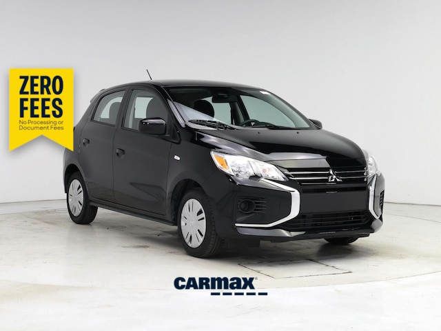 Black 2024 Mitsubishi Mirage ES FWD Hatchback Front-Wheel Drive Automatic