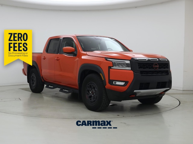 Orange 2025 Nissan Frontier PRO-X Crew Cab RWD Pickup Truck 4X2 Automatic