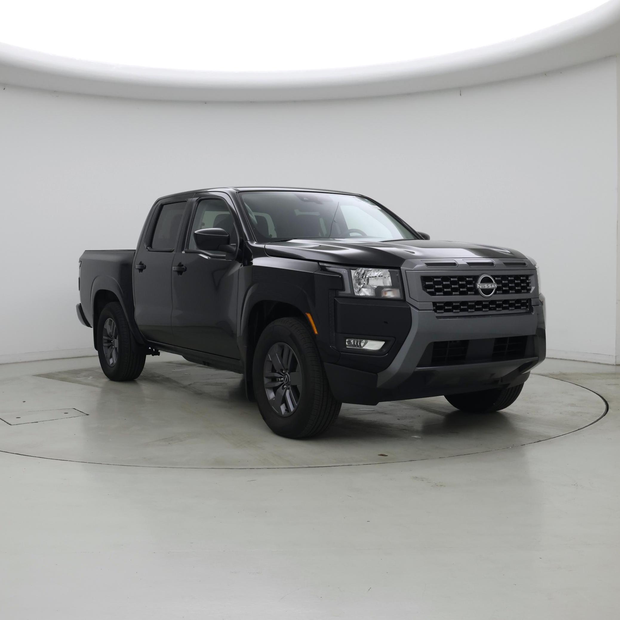 Black 2025 Nissan Frontier SV Crew Cab RWD Pickup Truck 4X2 Automatic