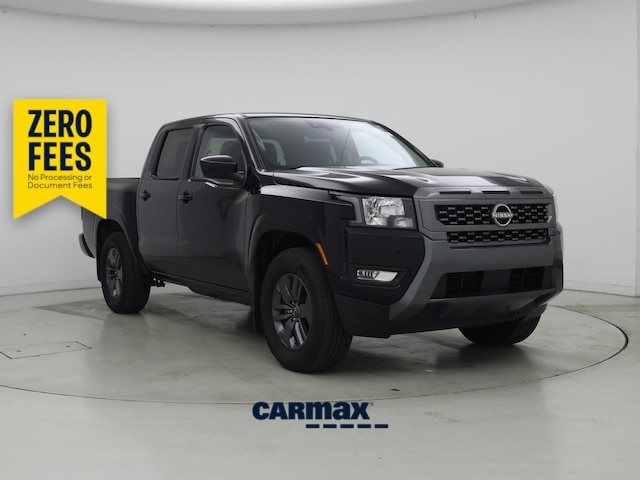 Black 2025 Nissan Frontier SV Crew Cab RWD Pickup Truck 4X2 Automatic