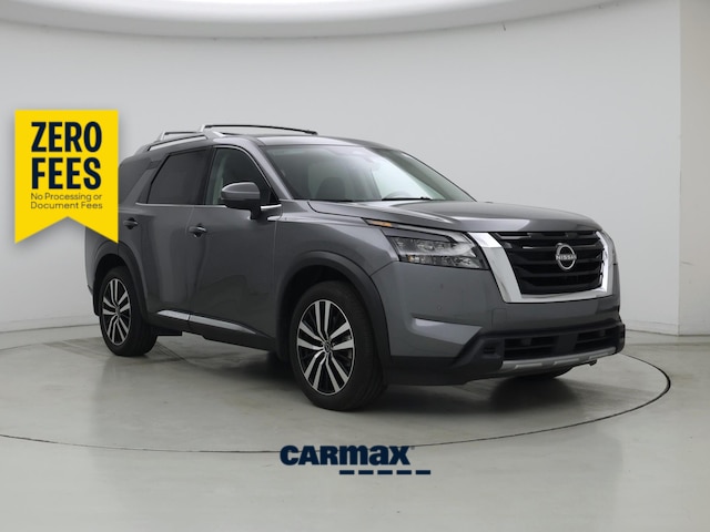 Gray 2025 Nissan Pathfinder Platinum 4WD SUV / Crossover All-Wheel Drive Automatic
