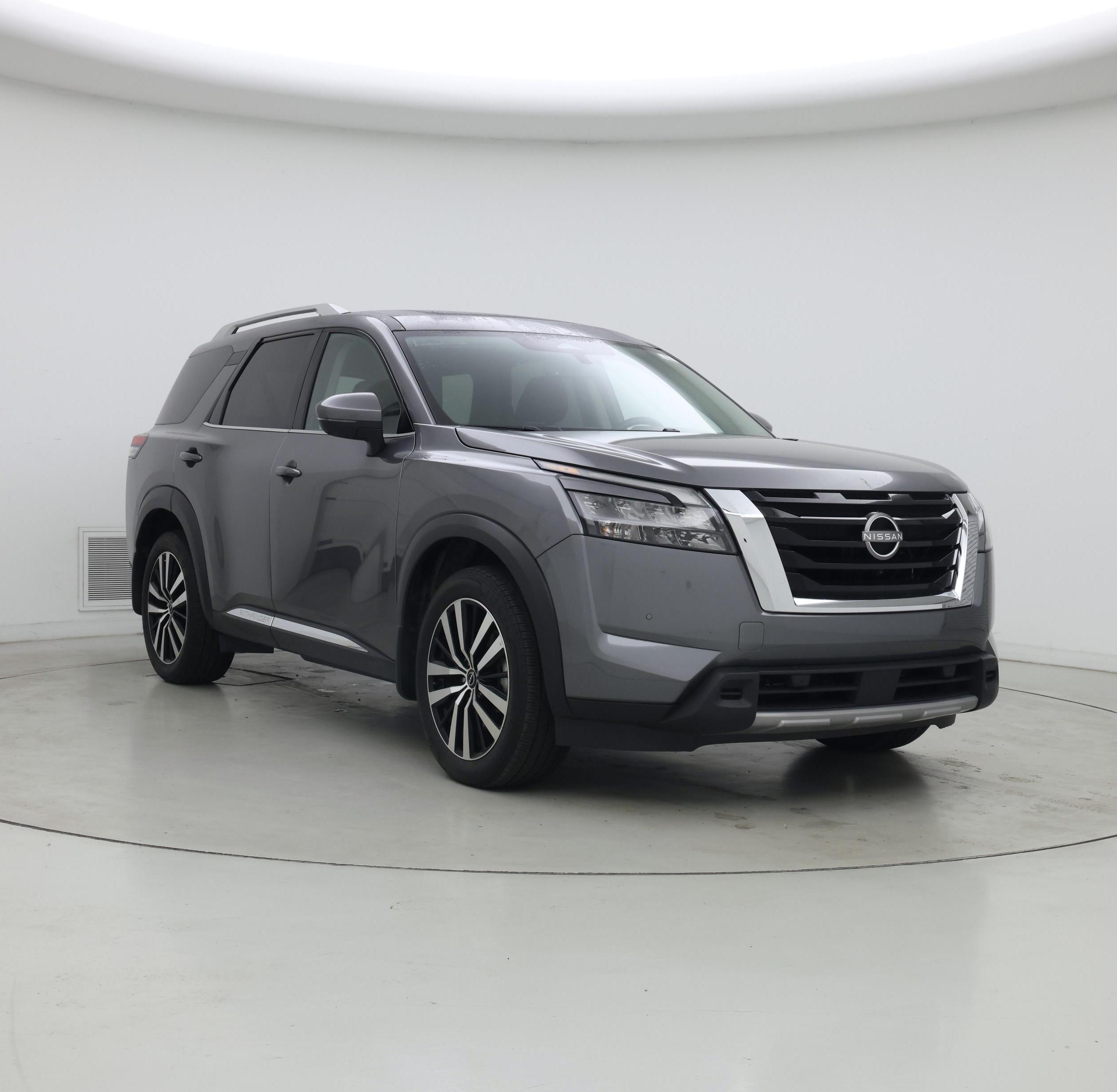 Gray 2025 Nissan Pathfinder Platinum FWD SUV / Crossover Front-Wheel Drive Automatic