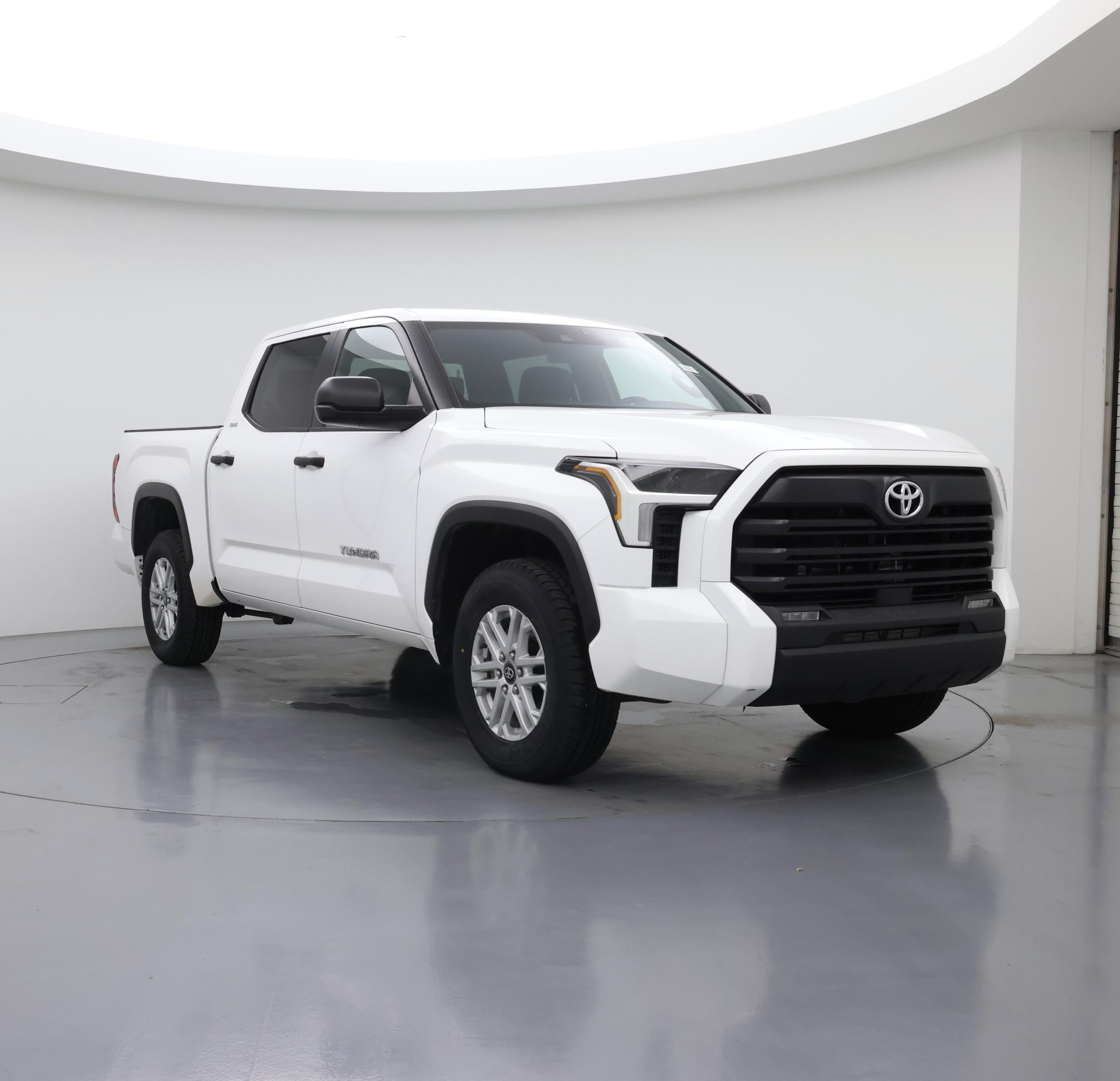 White 2025 Toyota Tundra Pickup Truck Four-Wheel Drive Automatic