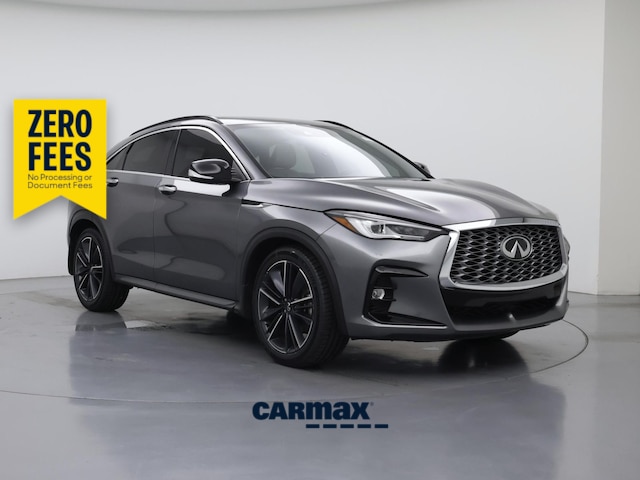 Gray 2025 INFINITI QX55 SUV / Crossover All-Wheel Drive Automatic