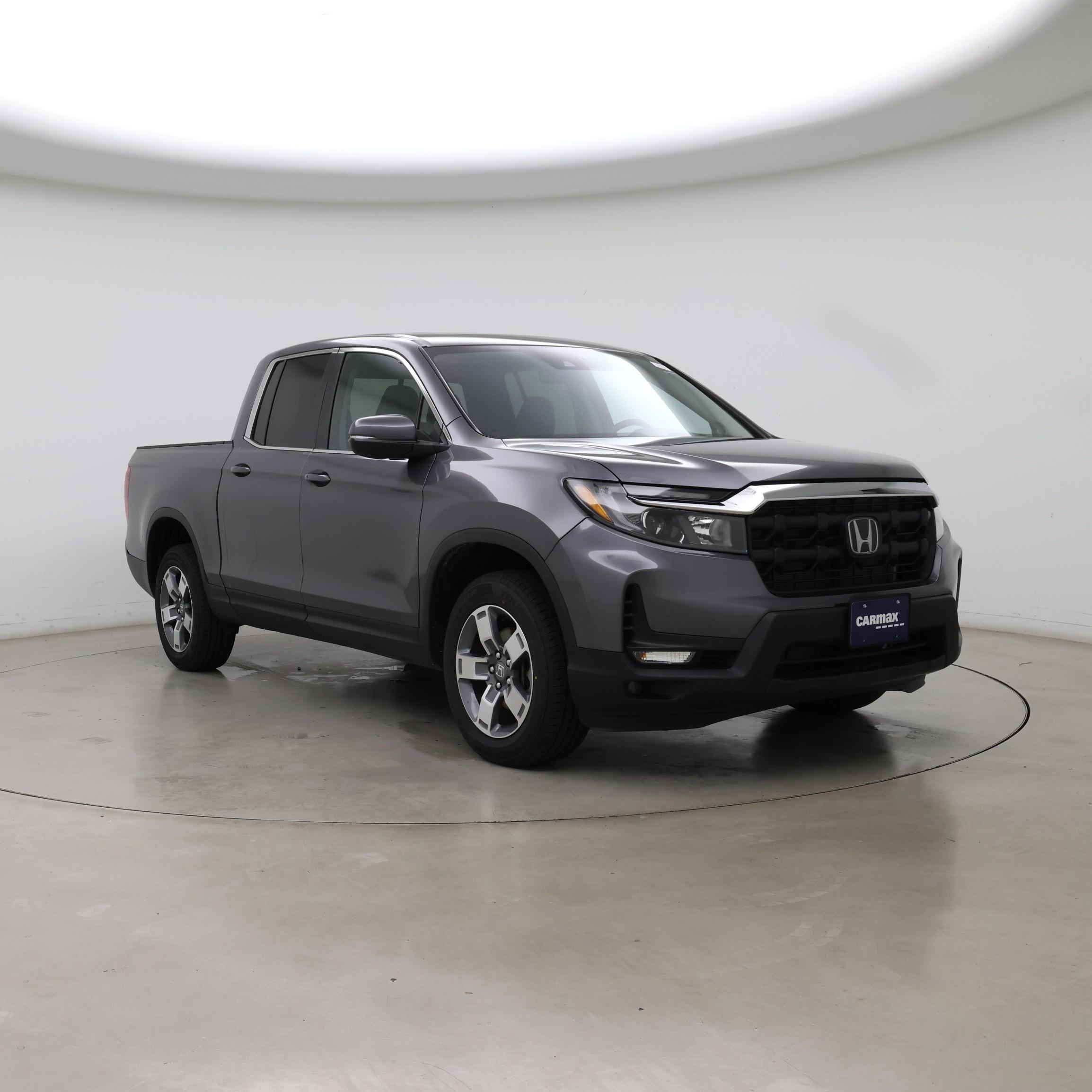 Gray 2024 Honda Ridgeline Pickup Truck All-Wheel Drive Automatic