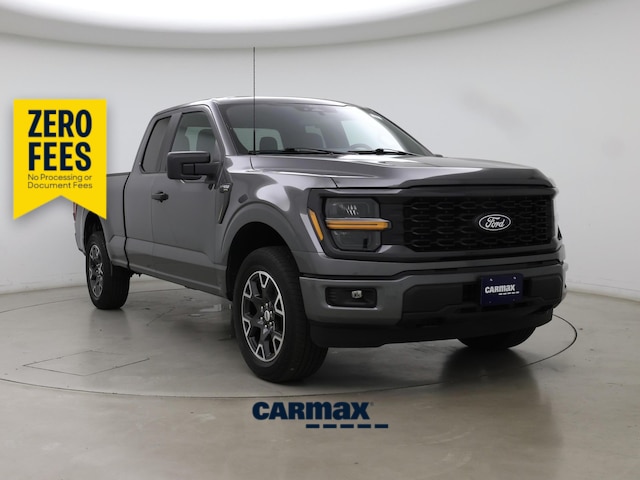 Gray 2025 Ford F-150 Pickup Truck Four-Wheel Drive Automatic