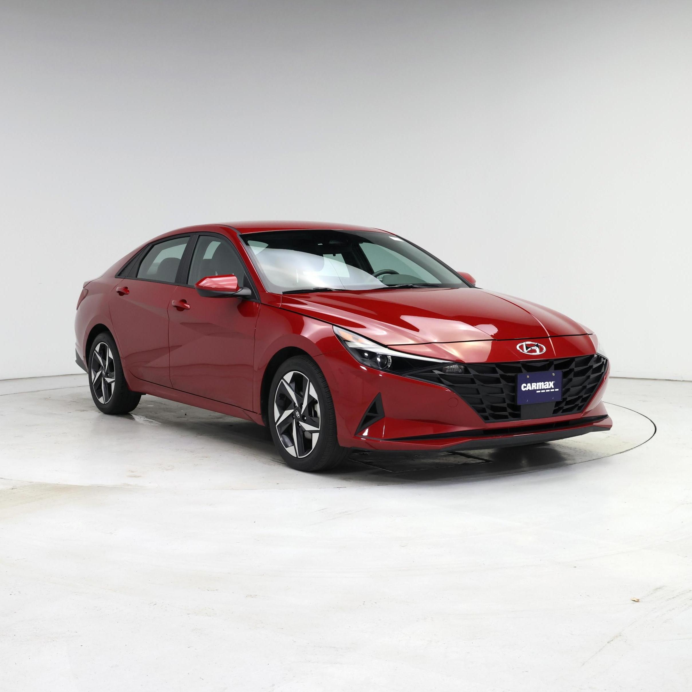 Red 2023 Hyundai Elantra Sedan Front-Wheel Drive Automatic