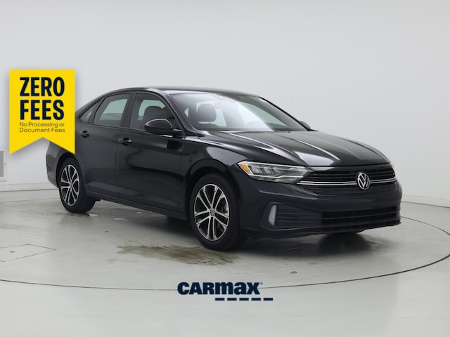 Black 2022 Volkswagen Jetta Sedan Front-Wheel Drive Automatic